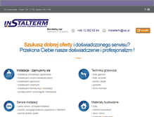 Tablet Screenshot of instalterm.eu
